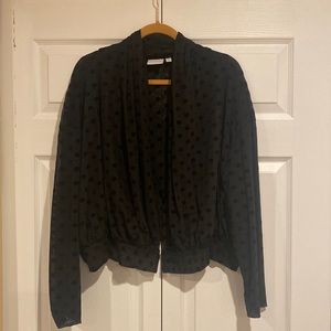 Anthropologie Open Front Jacket Shrug